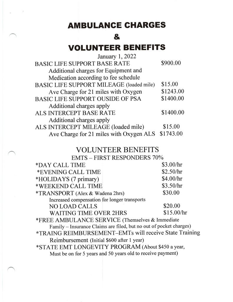 2022 Ambulance Page 1
