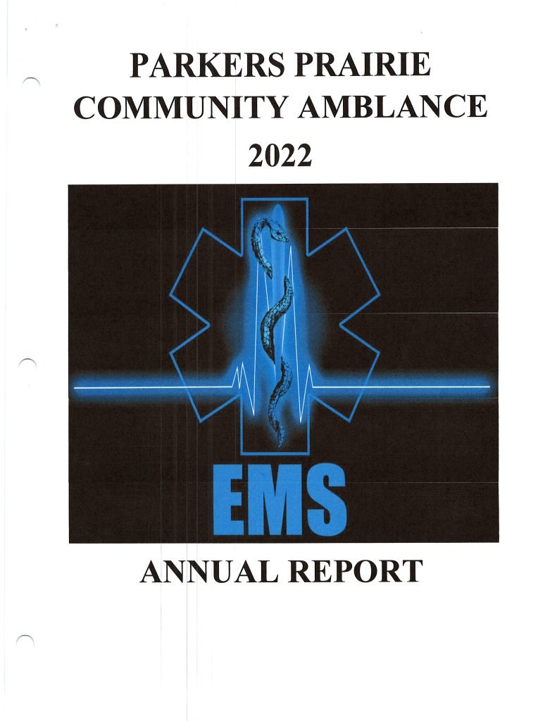 2022 Ambulance Report Cover